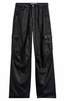 Tractr Kids' Coated Cargo Pants