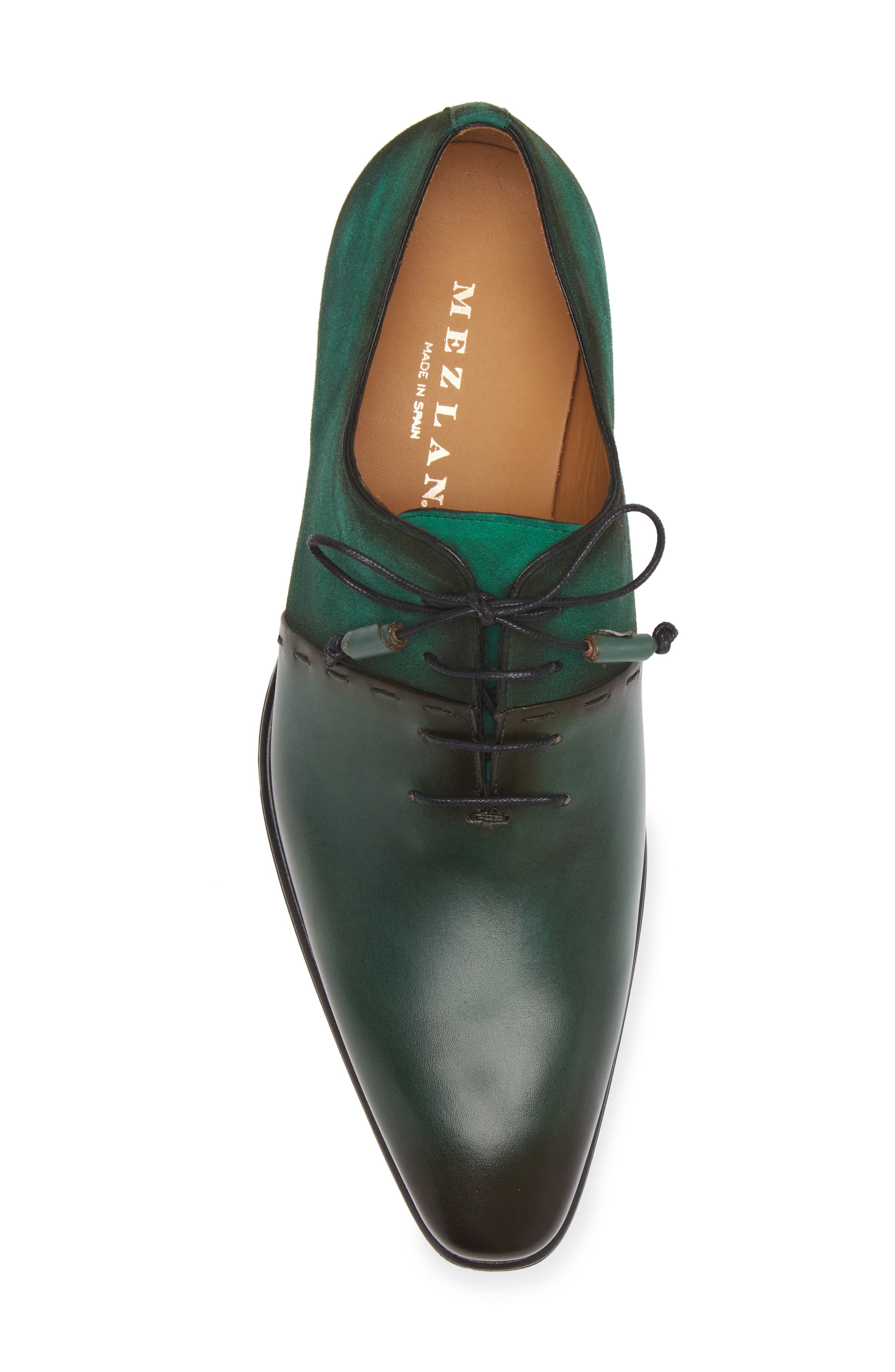 Mezlan Colomer Oxford, Alternate, color, Forest/ Green