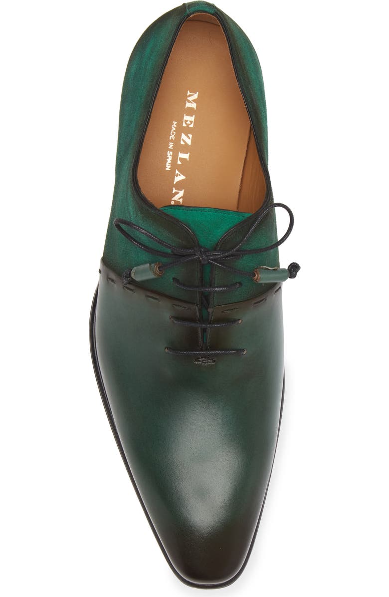 Mezlan Colomer Oxford, Alternate, color, Forest/ Green