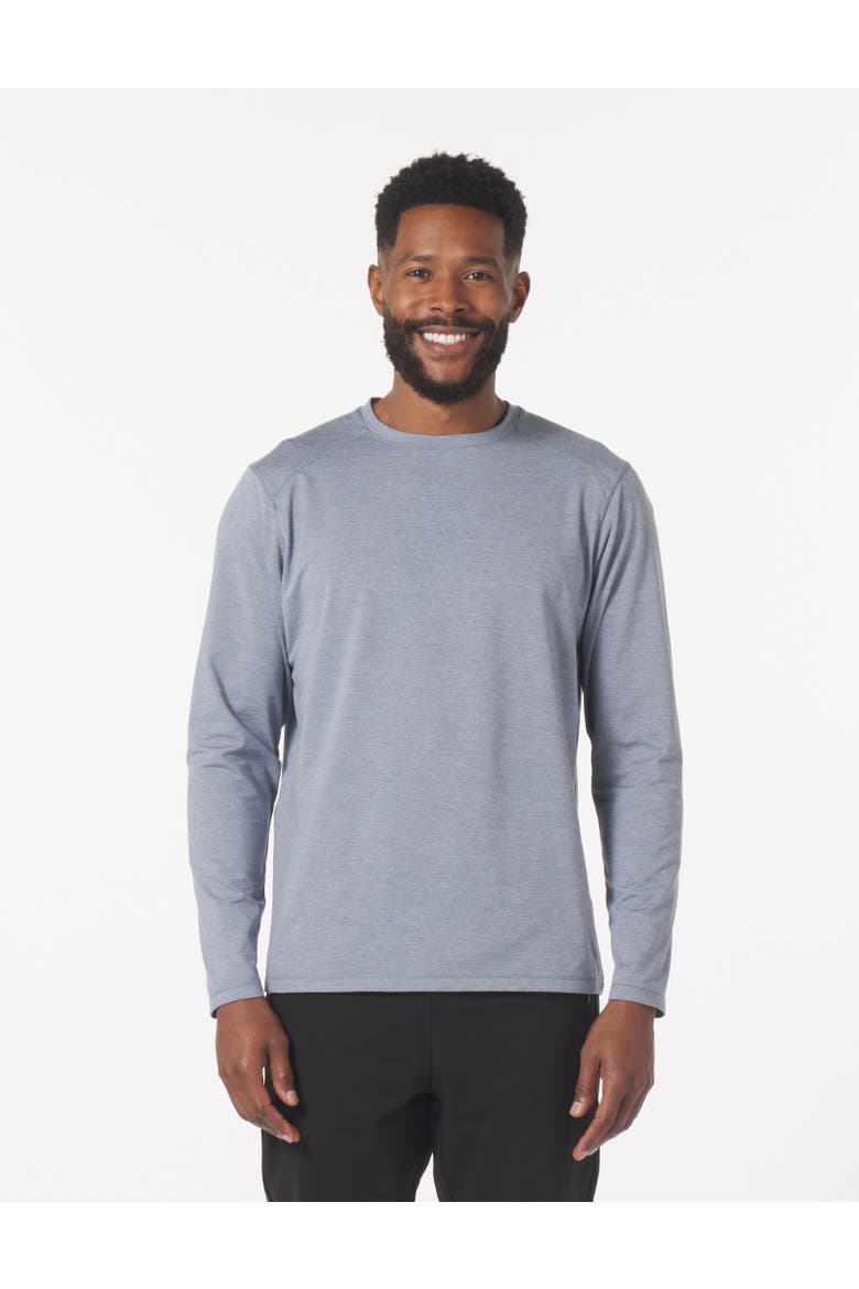 Dash Crew Neck, Main, color, Greystone Marble