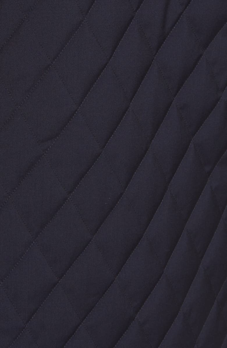 Cardinal of Canada Mansfield Quilted Car Coat, Alternate, color, Navy