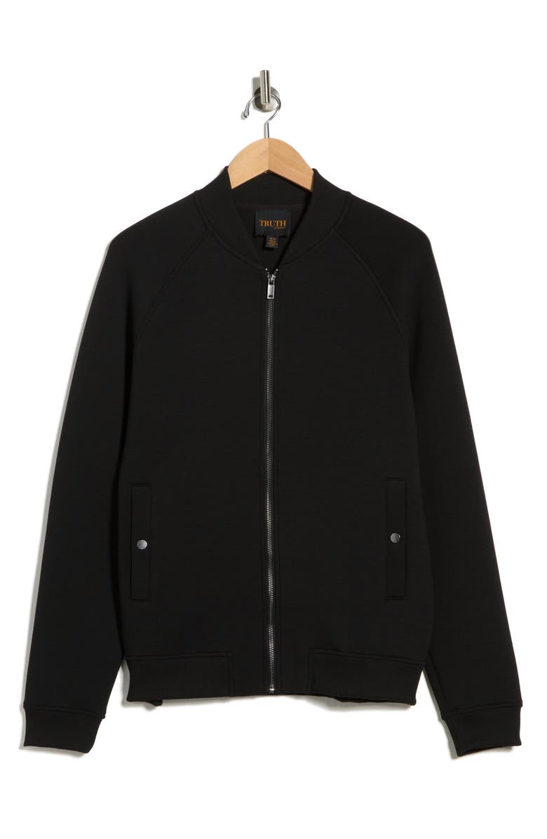 TRUTH Scuba Zip Jacket, Alternate, color, Black