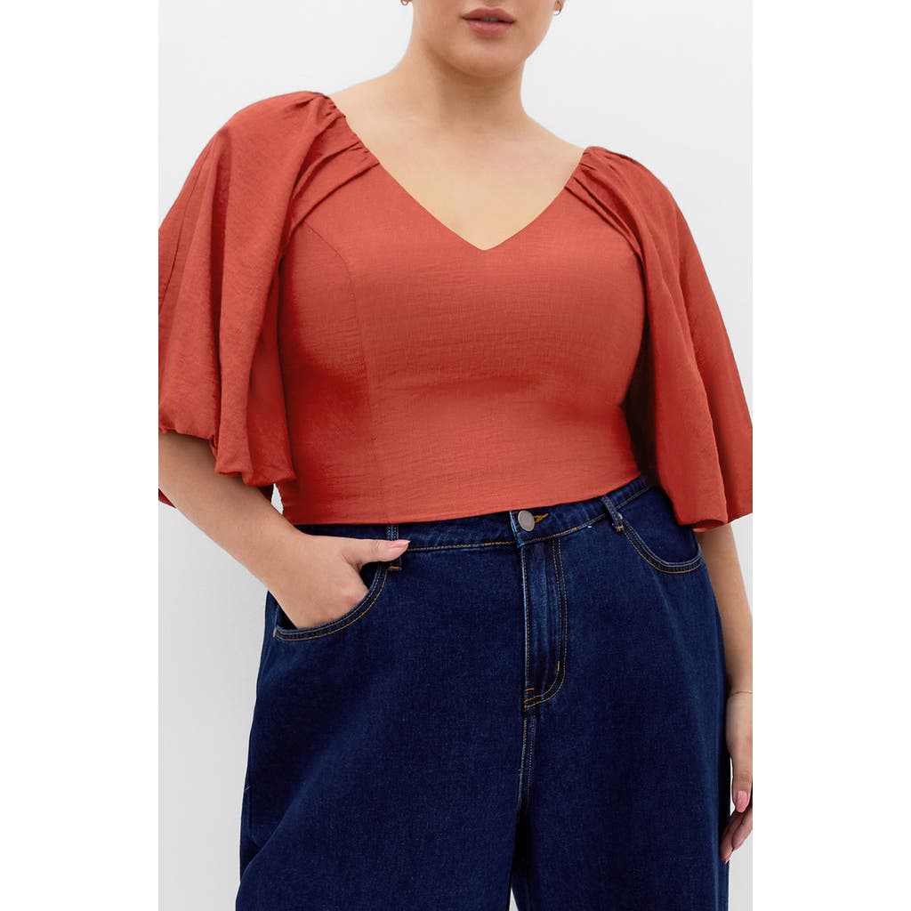 City Chic Peta Crop Top
