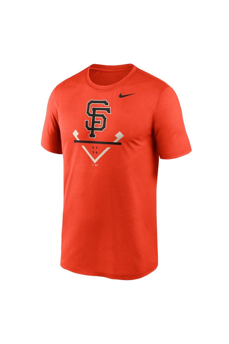 Men's Nike Orange San Francisco Giants Big & Tall Icon Legend Performance T-Shirt, Alternate, color, Orange