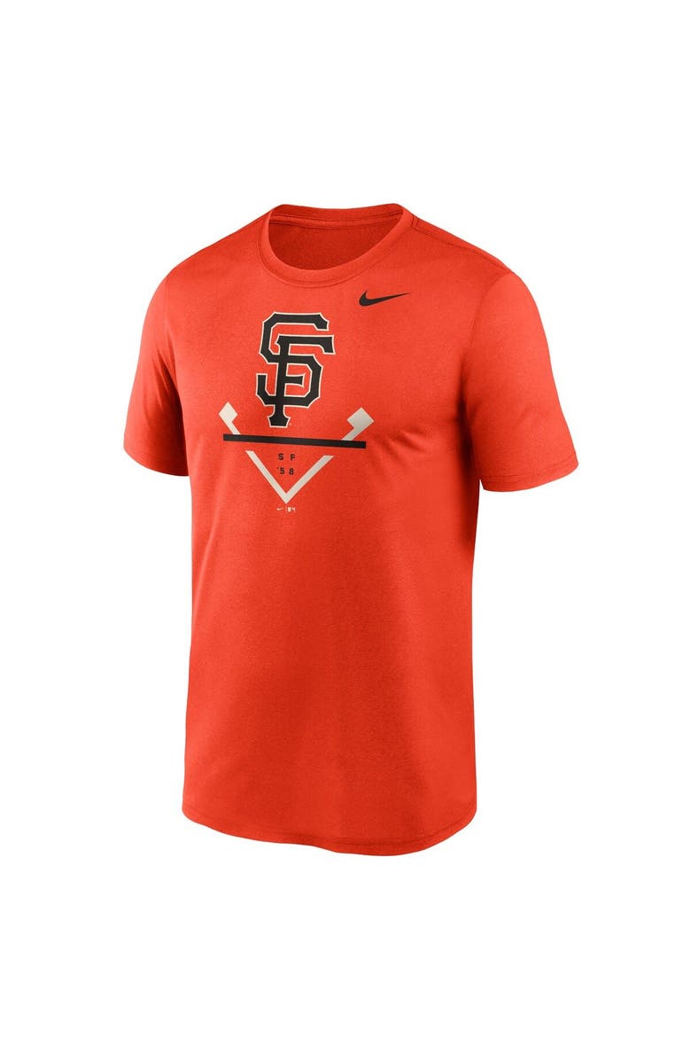 Nike Men's Nike Orange San Francisco Giants Big & Tall Icon Legend Performance T-Shirt, Alternate, color,
