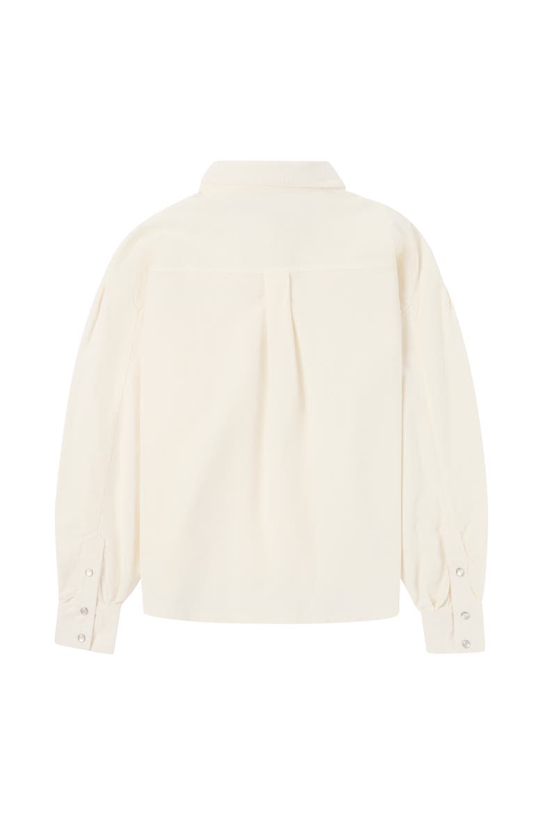 Wild Velvet Shirt, Alternate, color, White