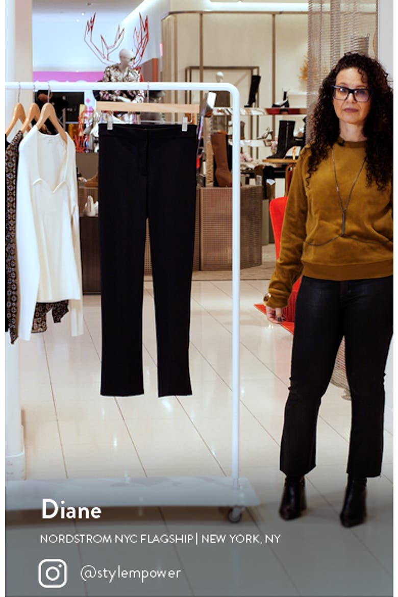 Slim Kick Crop Pants video