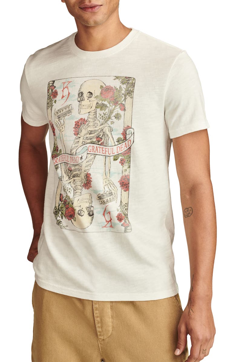 Lucky Brand Grateful Dead Cotton Graphic T-Shirt, Main, color,