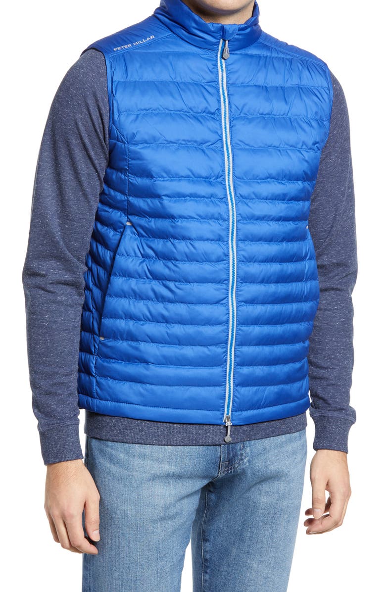 Peter Millar Men's Hyperlight Quilted Vest, Alternate, color,