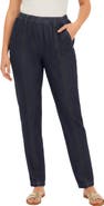 Roaman's Plus Size Easy Wear Straight Leg Jean