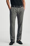Mavi Jeans Will Pleated Straight Leg Pants