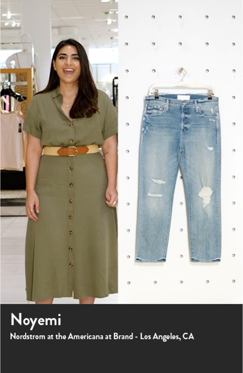 The Scrapper High Rise Ankle Crop Jeans, sales video thumbnail