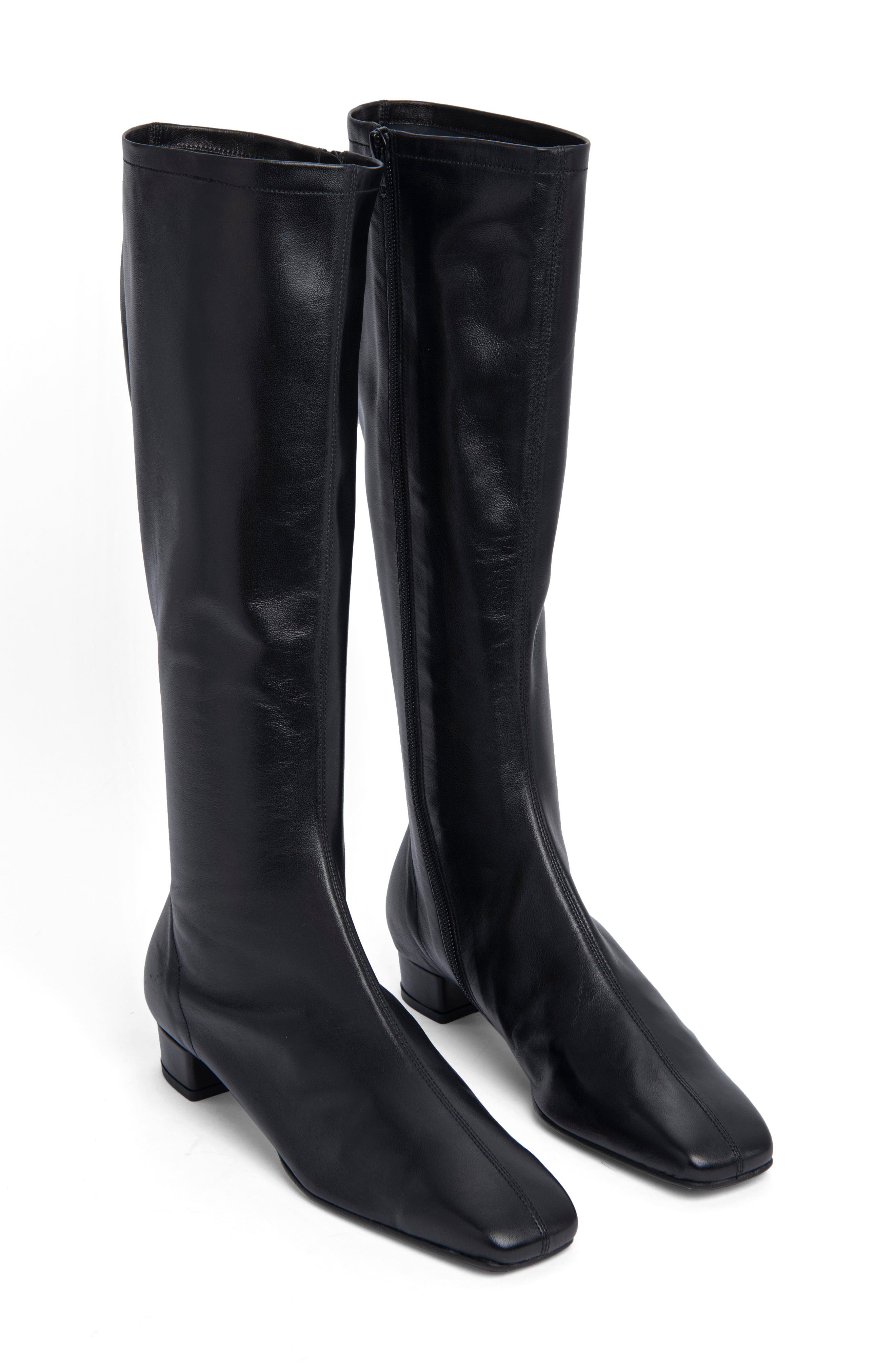 By Far Edie Knee High Boots, Main, color, 