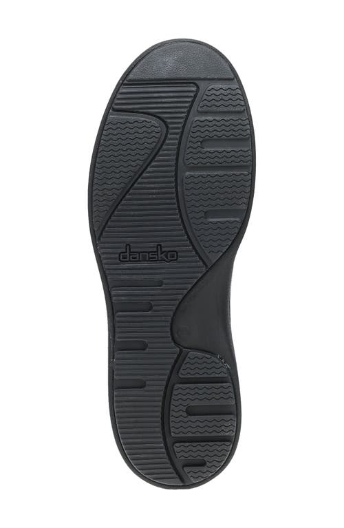 Dansko Timothy Waterproof Sneaker In Black
