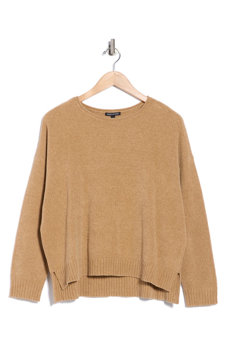 Eileen Fisher Chenille Knit Sweater, Main, color,