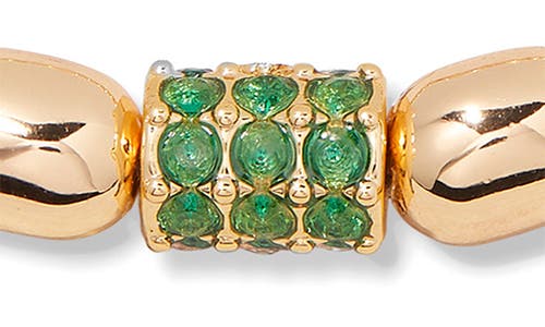 Brook & York Brook And York Brei Birthstone Beaded Stretch Bracelet In Gold May