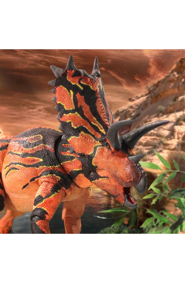 Beasts of the Mesozoic Pentaceratops Sternbergii Dinosaur Figure, Alternate, color, Multicolored