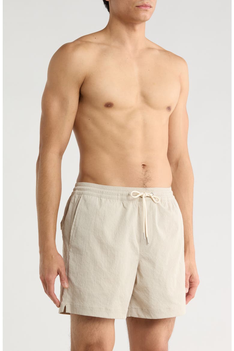 5-Inch Volley Swim Shorts, Alternate, color, BEIGE BIRCH