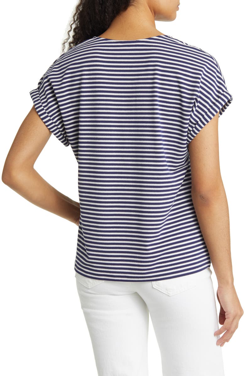 Tommy Bahama Kauai Stripe V-Neck T-Shirt, Alternate, color,