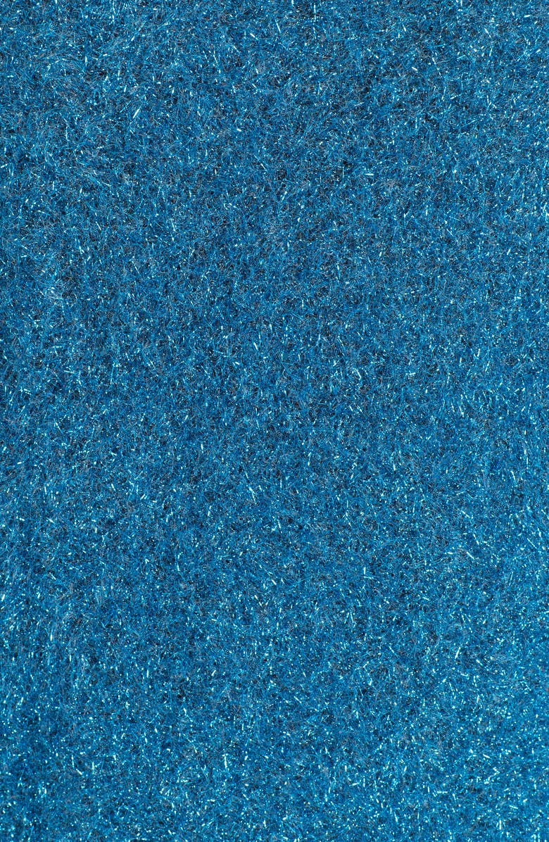 Alice + Olivia Lisha Metallic Balloon Sleeve Sweater, Alternate, color, 