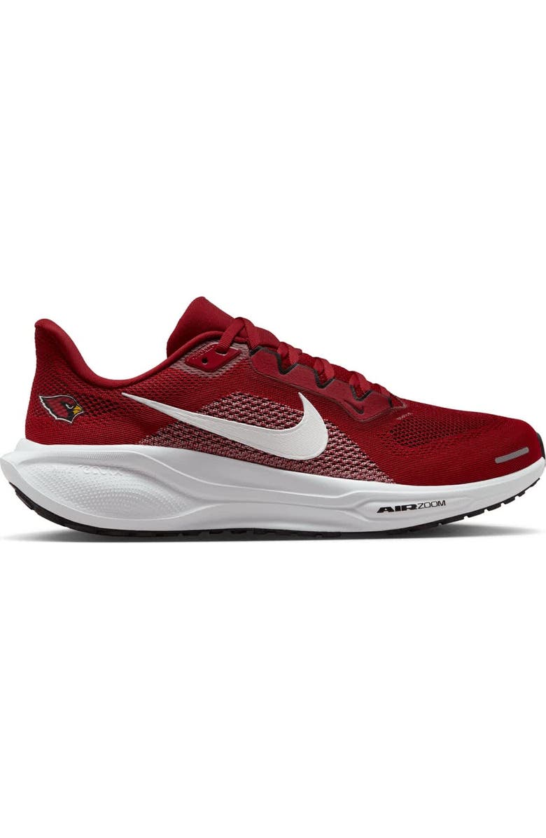 Nike Unisex Nike Cardinal Arizona Cardinals Air Zoom Pegasus 41 Sneakers, Main, color, Cardinal