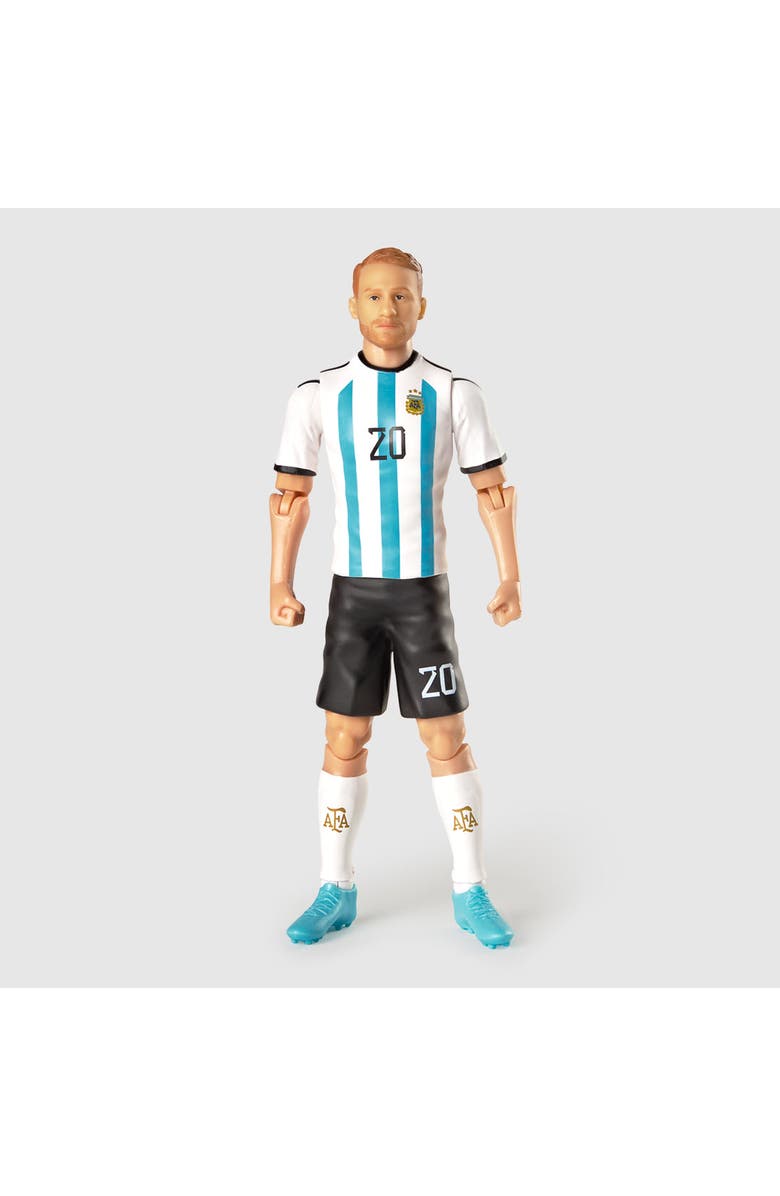 Banbo Toys SOCKERS Argentina AFA Mac Allister 8" Collectible Soccer Action Figure, Alternate, color, Blue