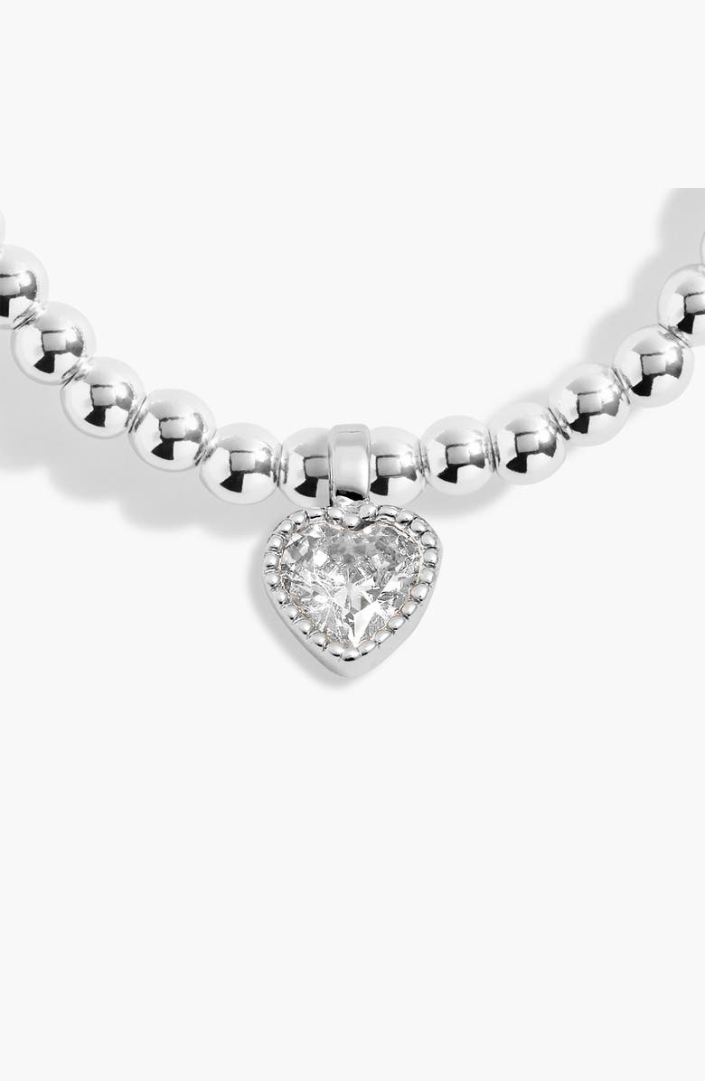 A Littles & Co A Little '50th Birthday' Bracelet, Alternate, color, Metallic Silver