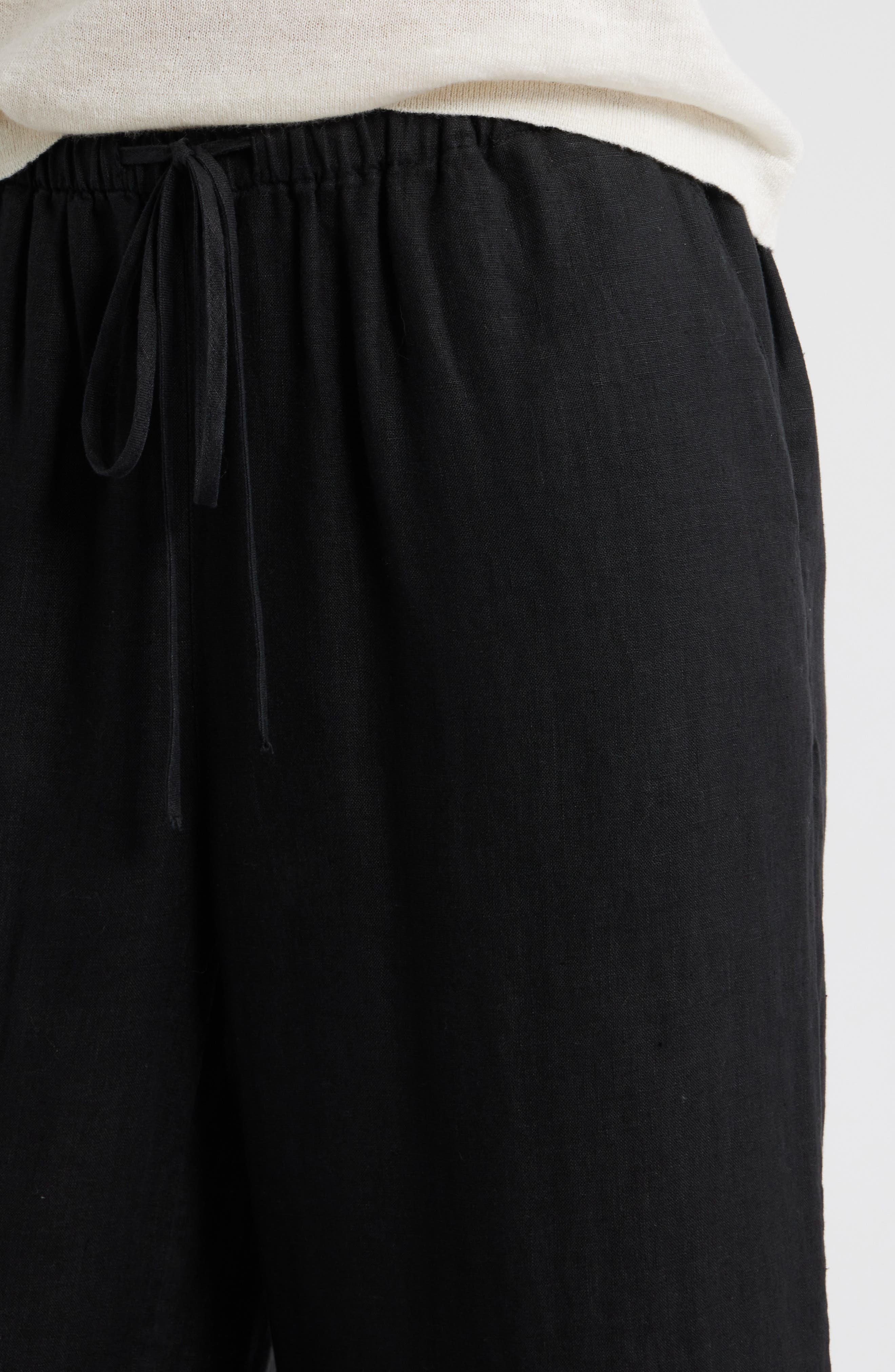 Женские Caslon® Easy Wide Leg Linen Pants — фото 5