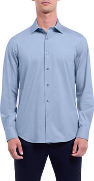 Bugatchi Jimmy OoohCotton® Button-Up Shirt