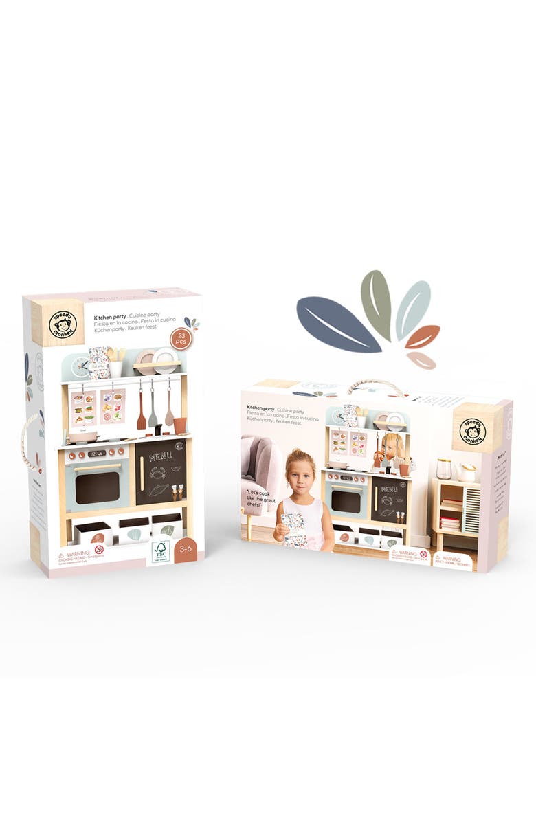 Speedy Monkey Kitchen Party, Alternate, color, Multi