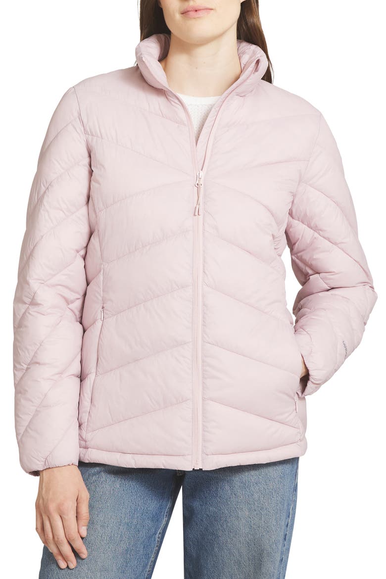 Packable Puffer Jacket, Main, color, VIOLET