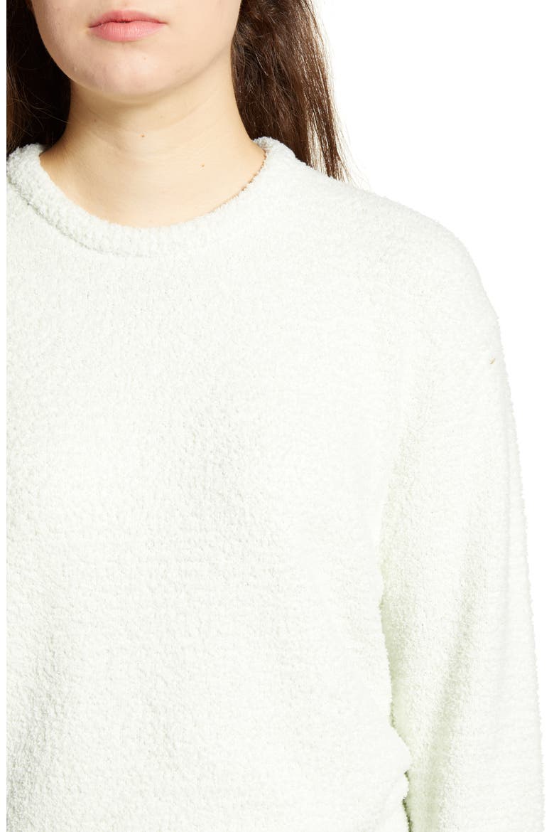 Teddy Crewneck Sweater, Alternate, color, FAIREST JADE