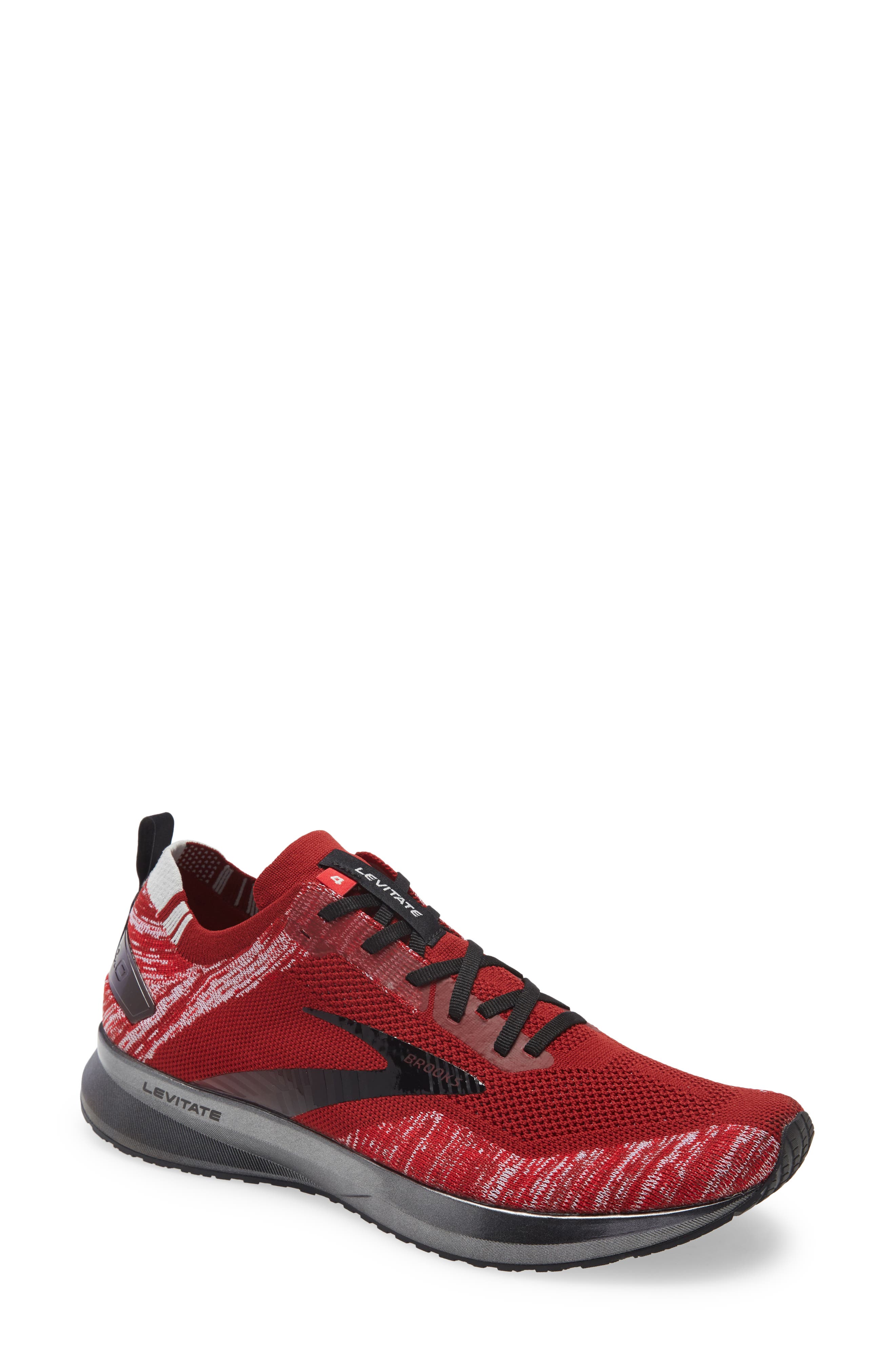 Levitate 4 Running Shoe, Main, color, RED/ GREY/ BLACK