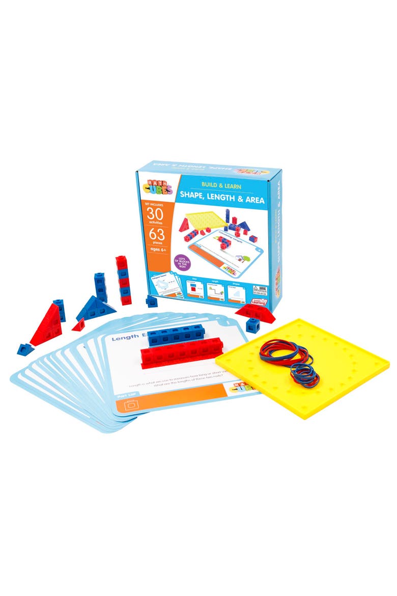 Shape, Length & Area 30 Activity Set, Alternate, color, Multicolored