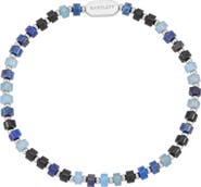 Estella Bartlett Men's Lapis Lazuli & Blue Lace Agate Beaded Bracelet