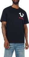 True Religion Tossed Logo Graphic T-Shirt