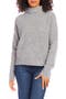 Funnel Neck Bouclé Sweater