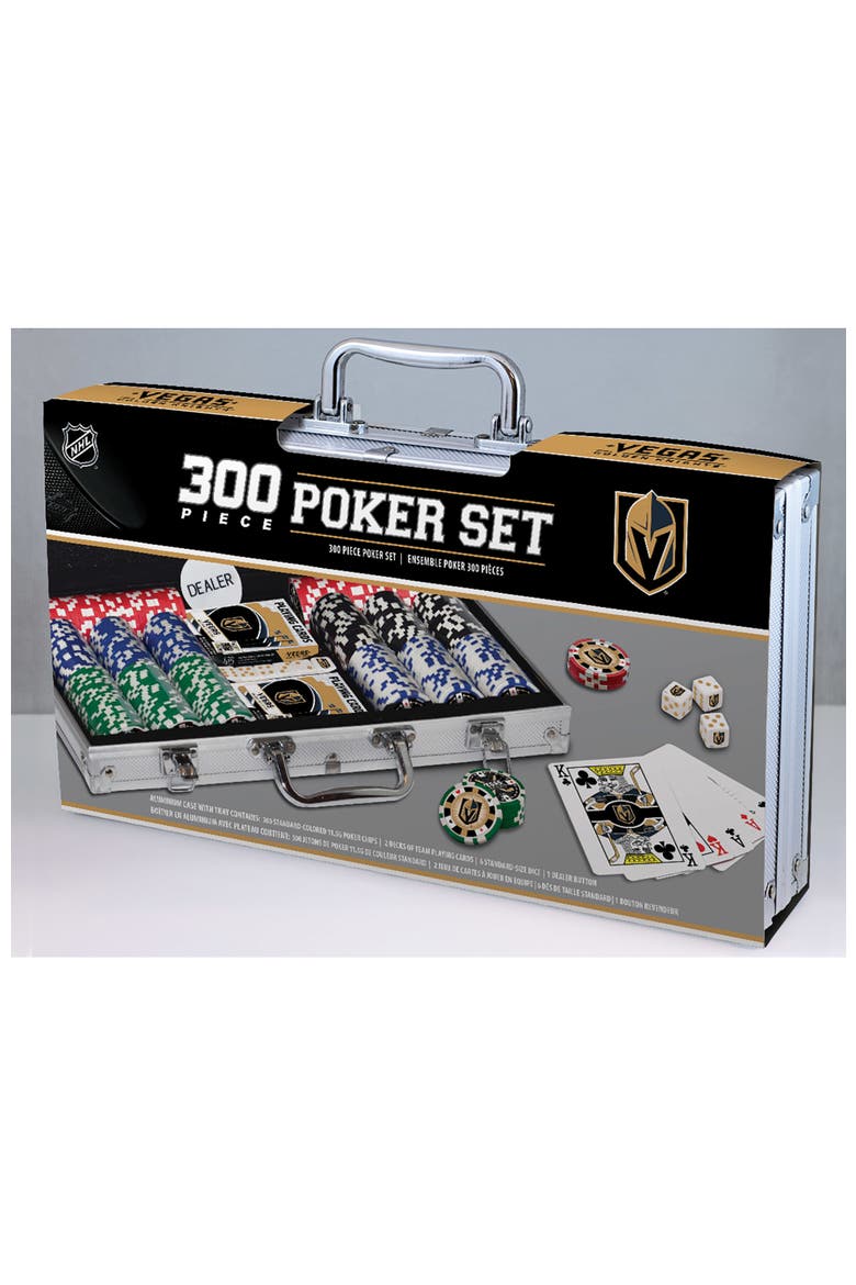 Vegas Golden Knights 300 Piece Poker Set, Main, color, Multicolor