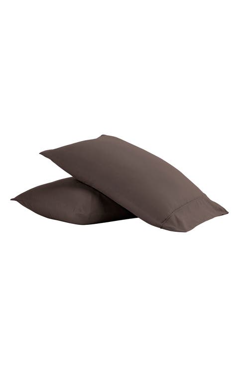 HOME SPUN Premium Ultra Soft 2-Piece Pillow Case Set
