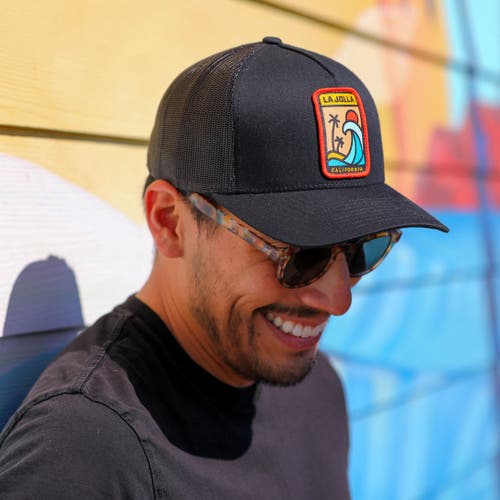 Everyday California Homebreak Trucker Snapback Hat In Navy/white