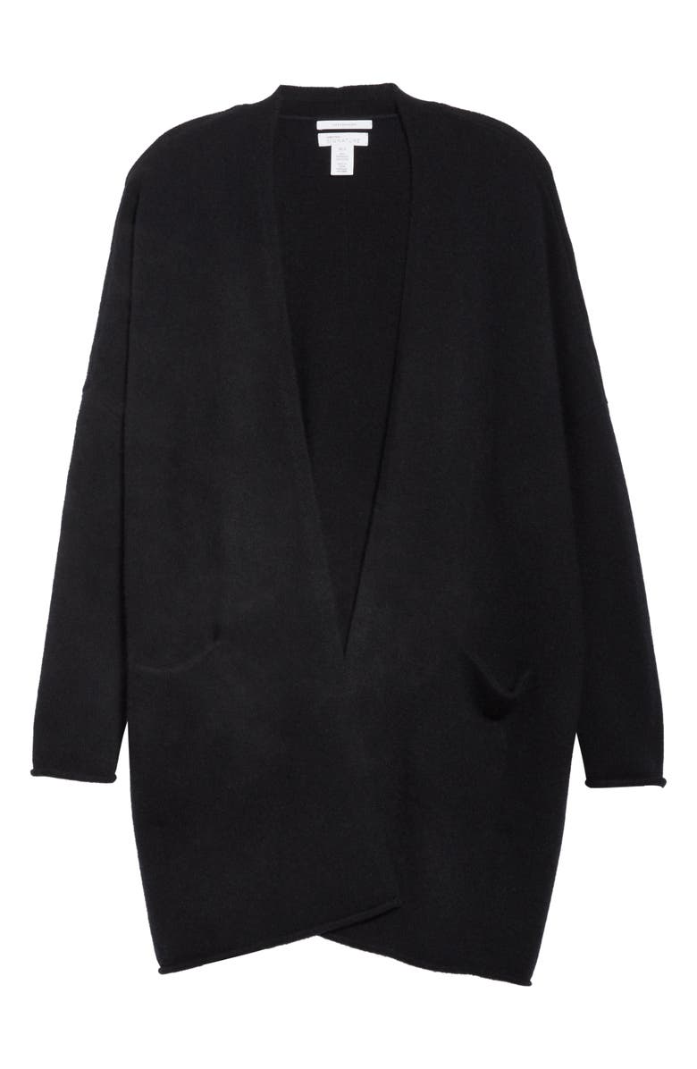 Nordstrom Signature Brushed Cashmere Cardigan, Alternate, color, 