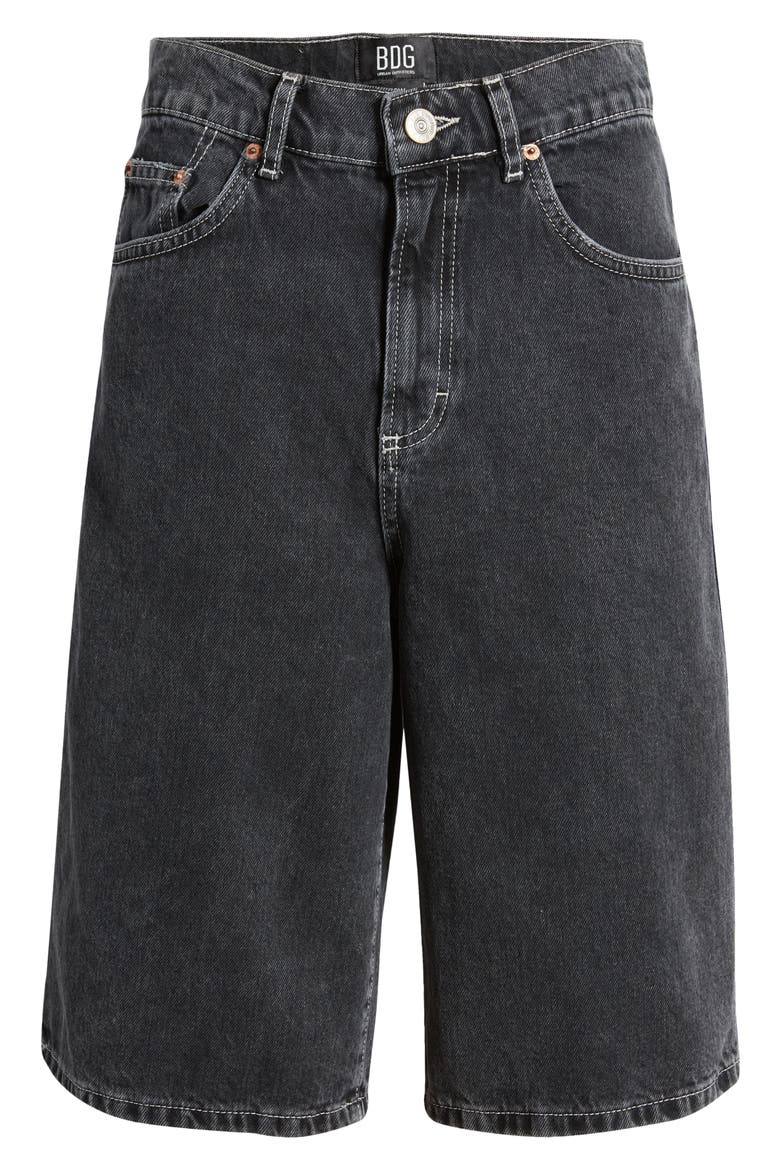 Jack Denim Bermuda Shorts, Alternate, color, BLACK