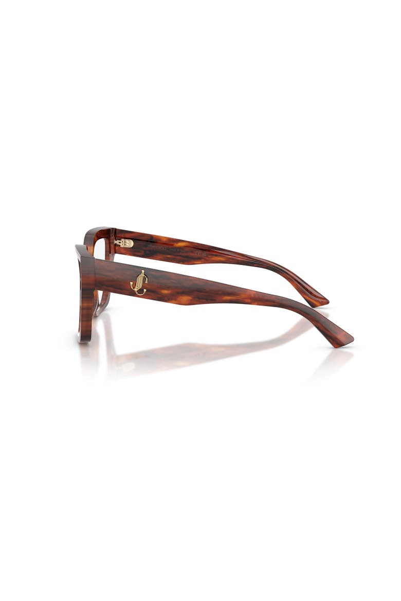 53mm Square optical glasses, Alternate, color, Tortoise