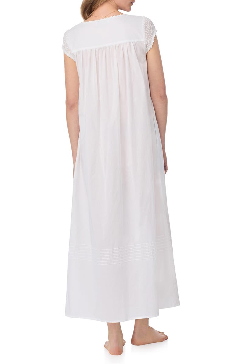 Eileen West Cap Sleeve Cotton Lawn Ballet Nightgown, Alternate, color, 