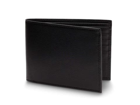 Nappa Vitello Bifold Wallet With Card/ID Flap