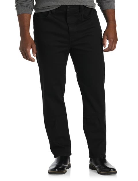 Big & Tall Desser Black Wash Jeans