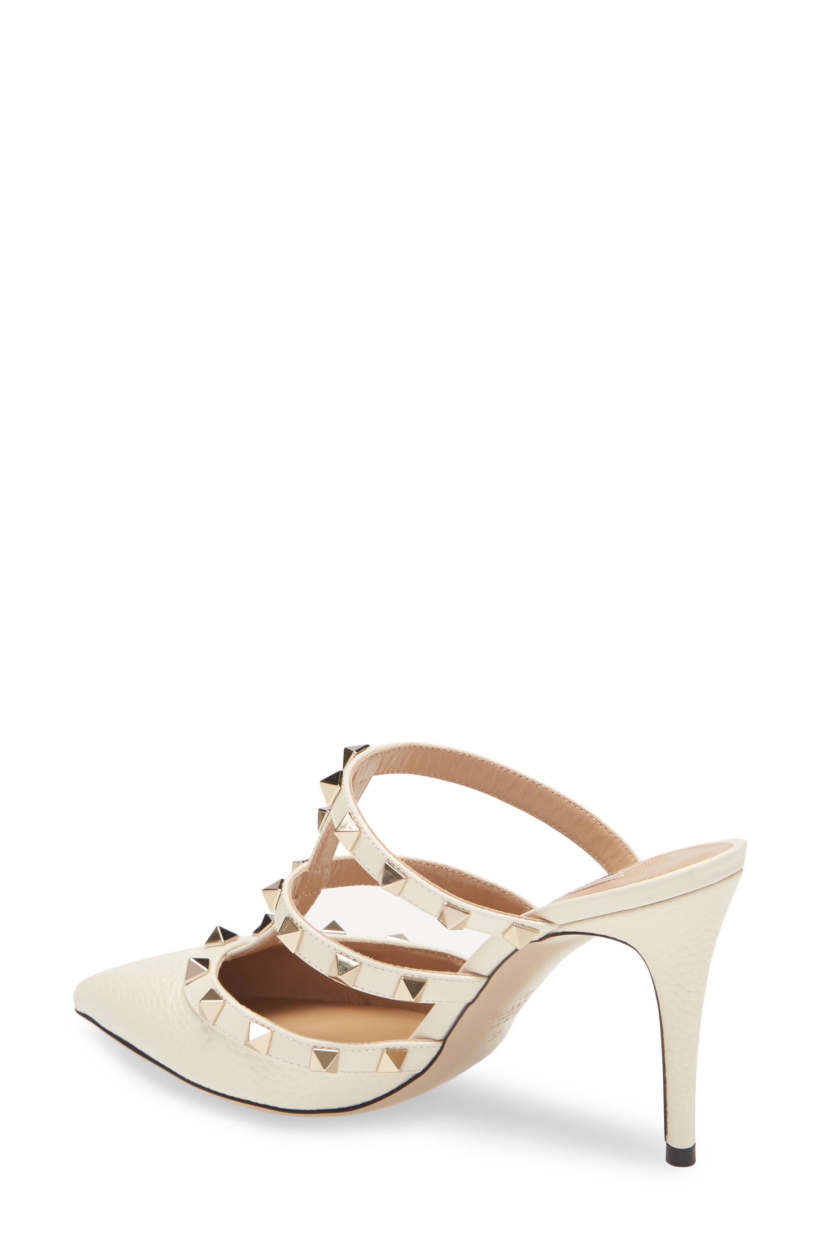 Valentino Garavani Valentino Rockstud Cage Mule, Alternate, color, 