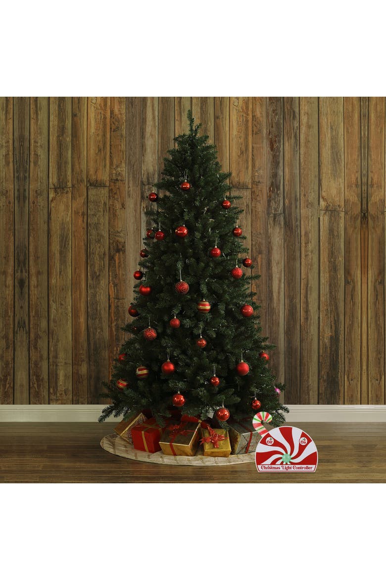 Candy Cane Christmas Controller, Alternate, color, Multicolor
