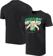 '47 Men's Gordon Hayward Heathered Black Boston Celtics Player Graphic T-Shirt
