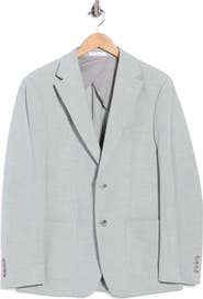 Calvin Klein Single Breasted Notch Lapel Sport Coat